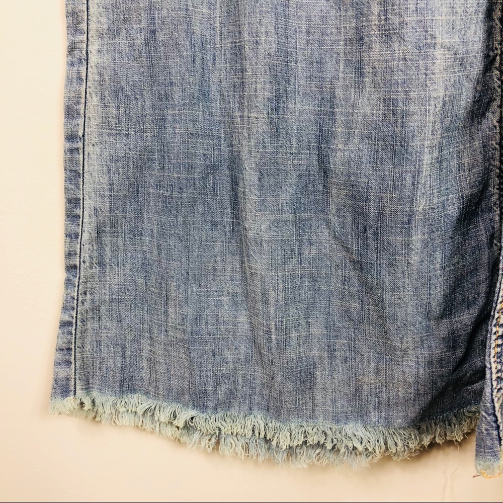 Free People Ola High Waist Braided Flares 27 - Picture 6 of 8